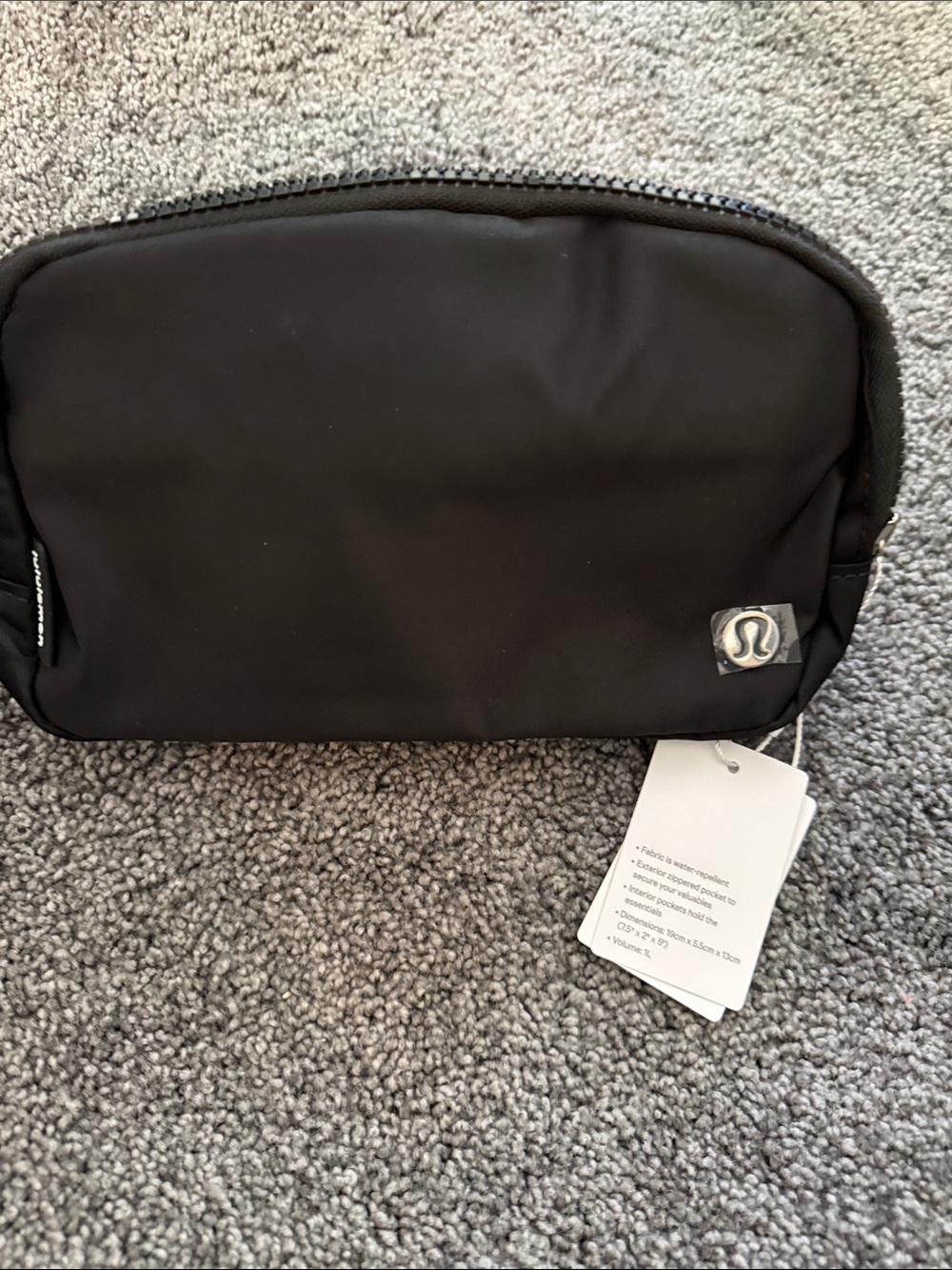 lululemon athletica Black Toiletry Pouch